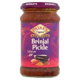 Pataks Original Brinjal/Aubergine Pickle 312g