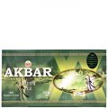 Akbar Green Tea Premium Quality, 100% Pure Ceylon Tea, 100 enveloped tea bags