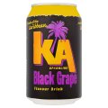 KA Sparkling Black Grape Flavour Drink 330ml