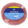 Happy Shopper Unsmoked Gammon Joint 750g