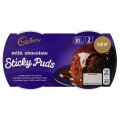 Cadbury Milk Chocolate Sticky Puds 2 x 95g