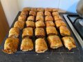 Handmade, Baked Pork Sausage Rolls -500g (FROZEN)