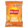Walkers Roast Chicken Flavour Crisps 32.5g