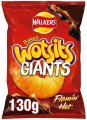 Walkers Crisps Wotsits Flaming Hot Giants 130g
