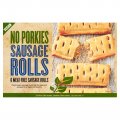 No Porkies 6 Meat-Free Sausage Rolls 6 x 100g (600g)