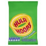 Hula Hoops Cheese & Onion Flavour Potato Rings 24g