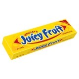 Wrigleys Juicy Fruit Chewing Gum 5 Sticks