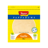 Swad Garlic Pappadum 200g. 14-16 pieces