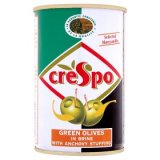 Crespo Anchovy Stuffed Green Olives Tin 300G