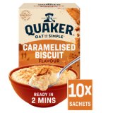Quaker Oats  So Simple Caramelised Biscuit 10 X 36g