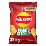 Walkers Tomato Flavour Crisps 32.5g