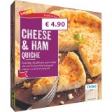 Iceland Frozen Cheese & Ham Quiche 380g