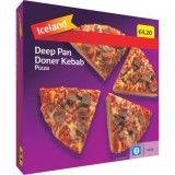 Iceland Deep Pan Doner Kebab Pizza 432g