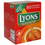 Lyons Tea Bags - Gold Blend 80 Pk