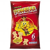 Pom-Bear Original Potato Snacks 6 x 15g