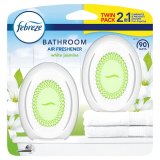 Febreze Bathroom Continuous Air Freshener White Jasmine 2 per pack