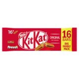 KIT KAT 2 Finger Milk Chocolate Biscuit Bar 16 pack