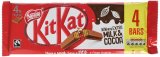 KITKAT 4 Finger Milk Chocolate. 4 Bar pack, U.K stock 166g