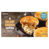 Iceland 4 Individual Creamy Chicken Pies 568g