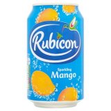 Rubicon Sparkling Mango Juice Drink 330ml Can