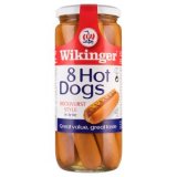 Wikinger 8 Hot Dogs Bockwurst Style in Brine 550g