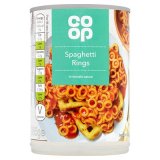 CO-OP SPAGHETTI HOOPS 380g