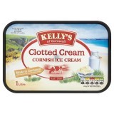 Kelly's of Cornwall Clotted Cream Cornish Ice Cream 1 Litre