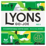 Lyons Go-Joe No3 10 Coffee Bags 70g