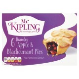 Mr Kipling 6 Bramley Apple & Blackcurrant Pies (Frozen)