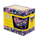 Ahmad of London- Tea Bouquet Tea & Mug Gift Set - 15 foil bags