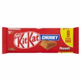 KITKAT Chunky Milk Chocolate Bar, 32g, 9 Pack