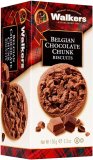 Walkers Belgian Chocolate Chunk Biscuits.