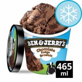 Ben & Jerry's Chocolate Fudge Brownie Ice Cream 465Ml