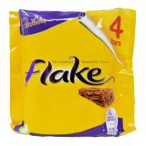 Cadbury Flake Chocolate Bar 4 Pack 80g