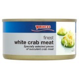 Princes Finest White Crab Meat 170g (Drained Weight 121g)