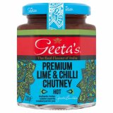 Geeta's Premium Lime & Chilli Chutney 230G
