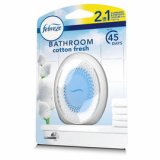 Febreze Bathroom, Continuous Air Freshener, Cotton Fresh Single