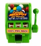 Candy Jackpot Slot Machine Hard candy dispenser 220g