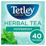 Tetley Peppermint Tea 40 Tea Bags 70g