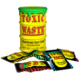 Toxic Waste Yellow Drum Extreme Sour Candy 56g