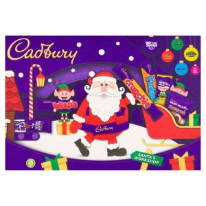 Cadbury Chocolate Xmas Santa Selection Box Medium 125g