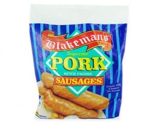 Blakemans Premium loose /vac packed Pork Sausages 500g