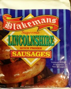 Blakemans Lincolnshire Sausage 8s 454g