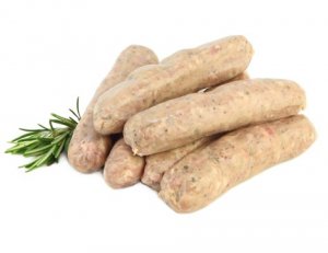 Real, Handmade Pork Sausages 89% - 26,00 Euro per Kg