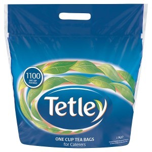 Tetley for Caterers 1100 One Cup Tea Bags 2.5kg