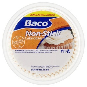Baco Non-Stick Cake Cases x 100