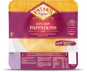Patak's Plain Pappadums x 6