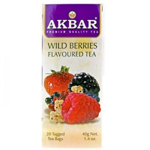 Akbar Forest Fruit Flavour Black Tea  X20