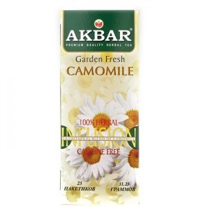 Chamomile Tea «Akbar» decaffeinated X25