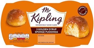 Mr Kipling Golden Syrup Sponge Puddings 2 x 95g